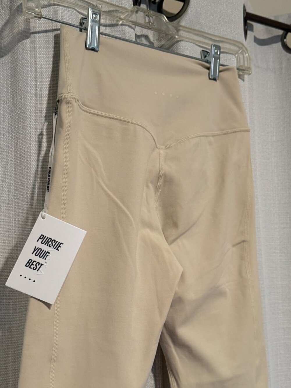 NWT ACTA Wear Evo Leggings Light Tan Size Small - Picture 4 of 6